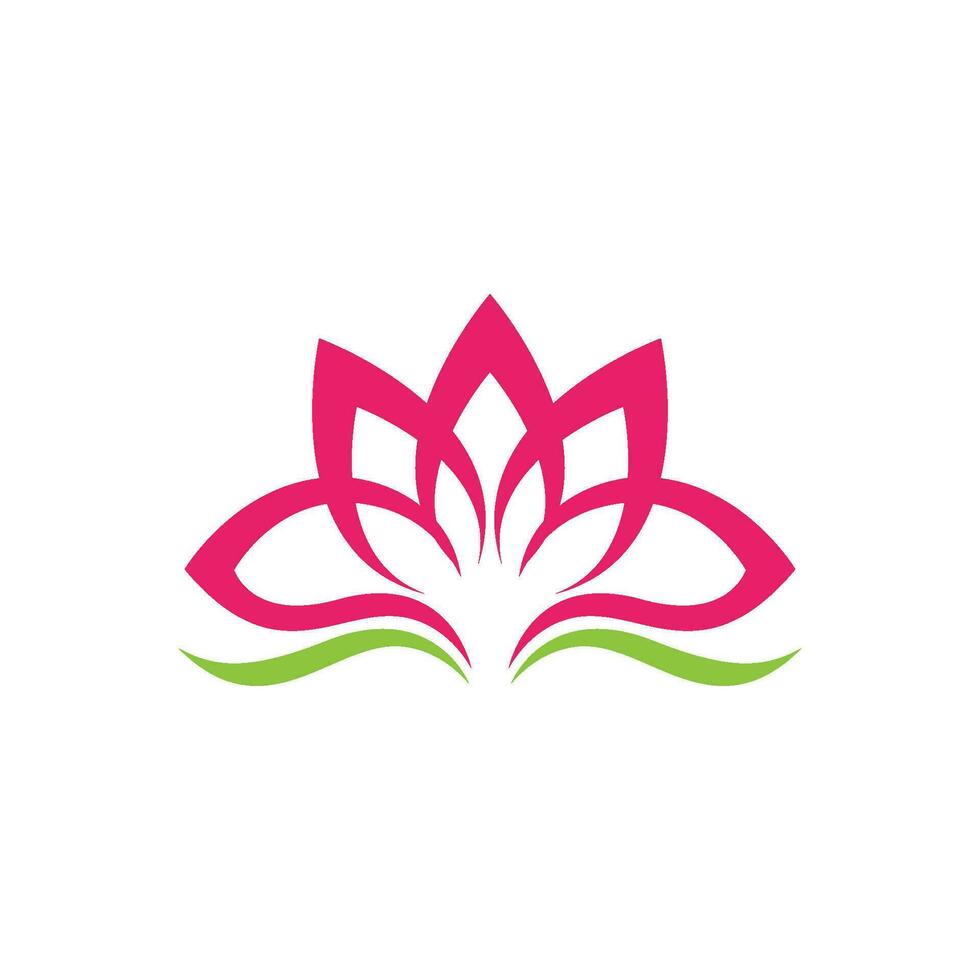 Beauty Vector lotus icon