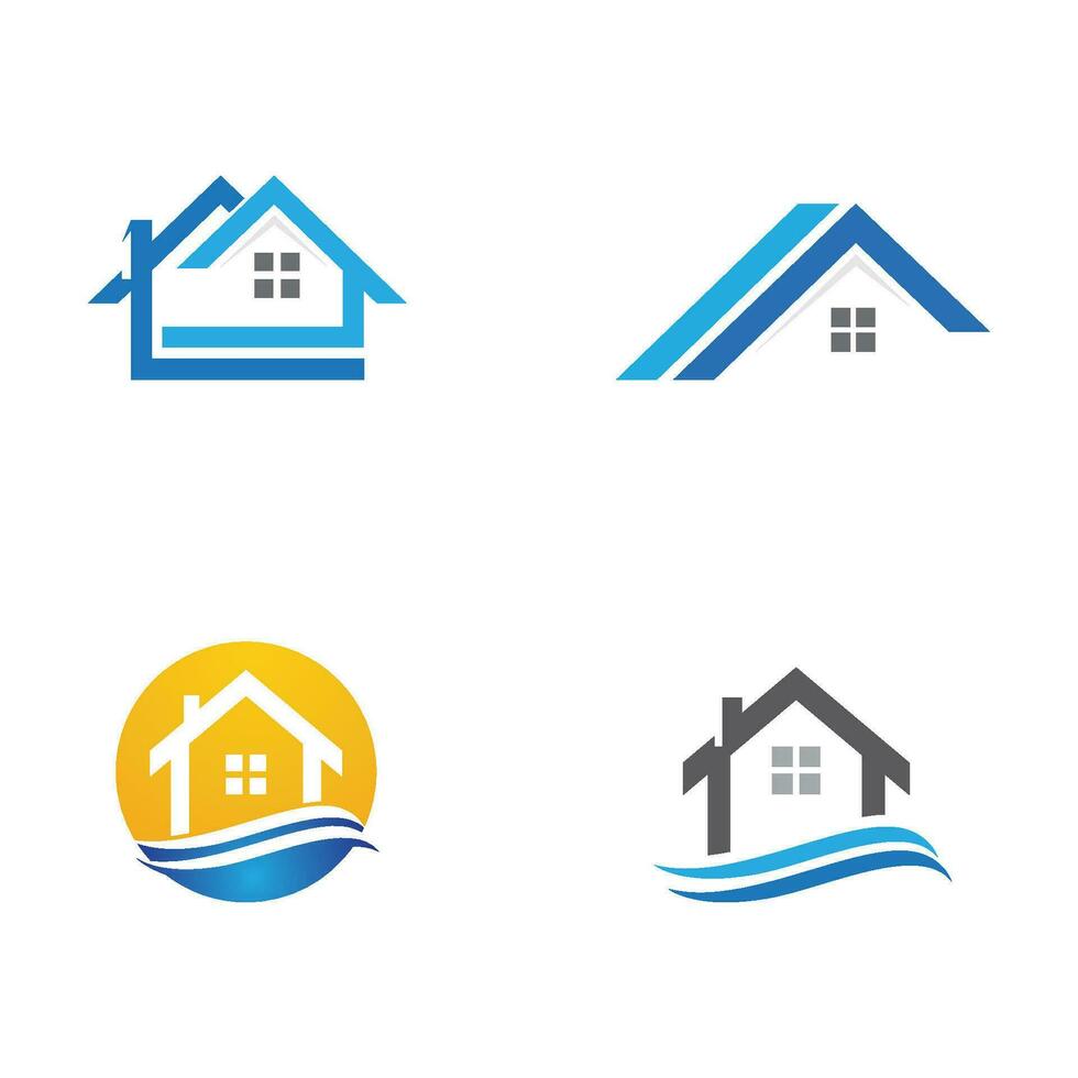 Property and Construction Logo design vector