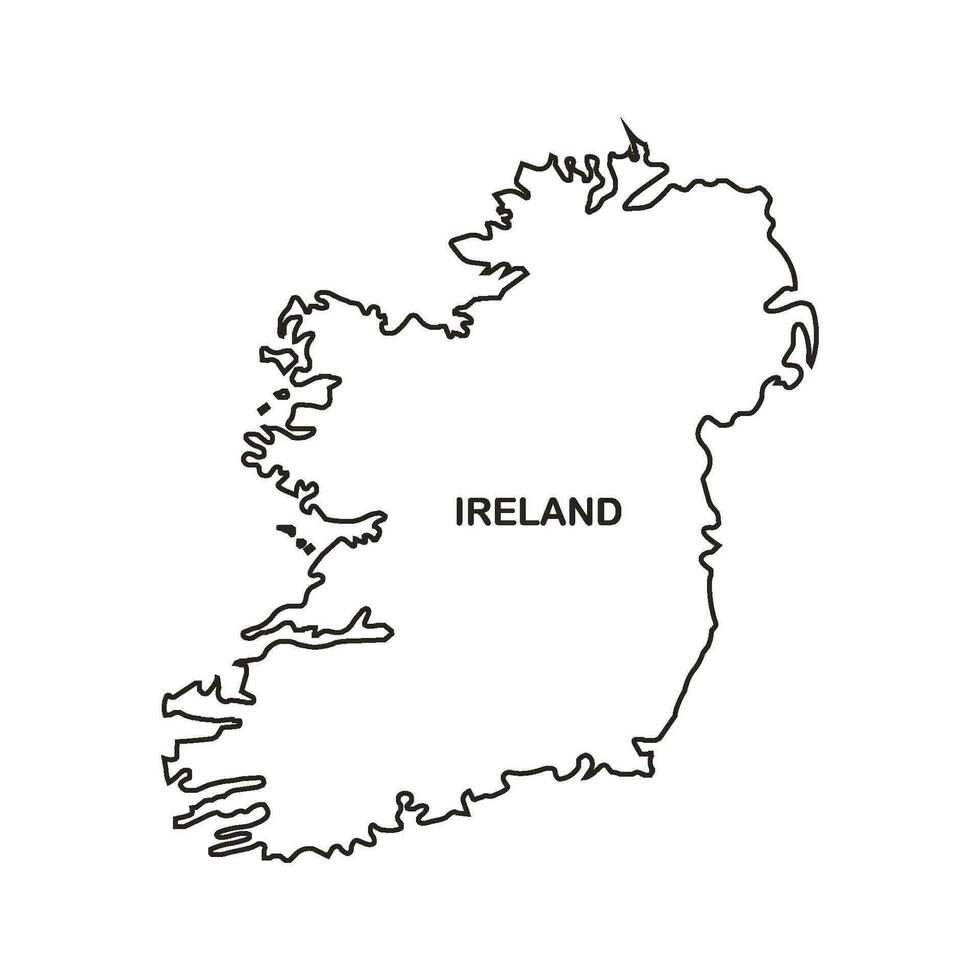 Ireland map icon 28151075 Vector Art at Vecteezy