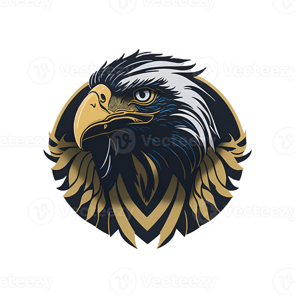 AI Generative eagle illustration png