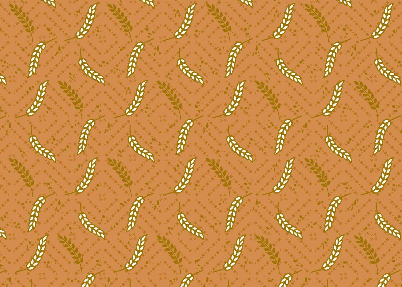 Seamless Wheat Pattern Vector design. Wheat patern. Illustration. Illustration Seamless Wheat Pattern for wrapping paper. background, textile. PRO VECTOR