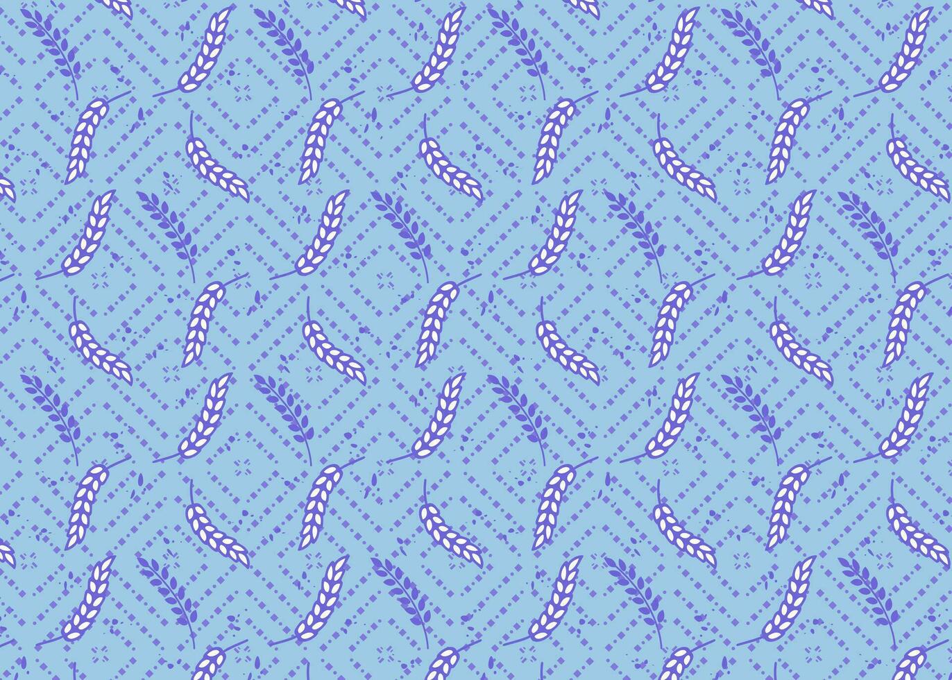 Seamless Wheat Pattern Vector design. Wheat patern. Illustration. Illustration Seamless Wheat Pattern for wrapping paper. background, textile. PRO VECTOR