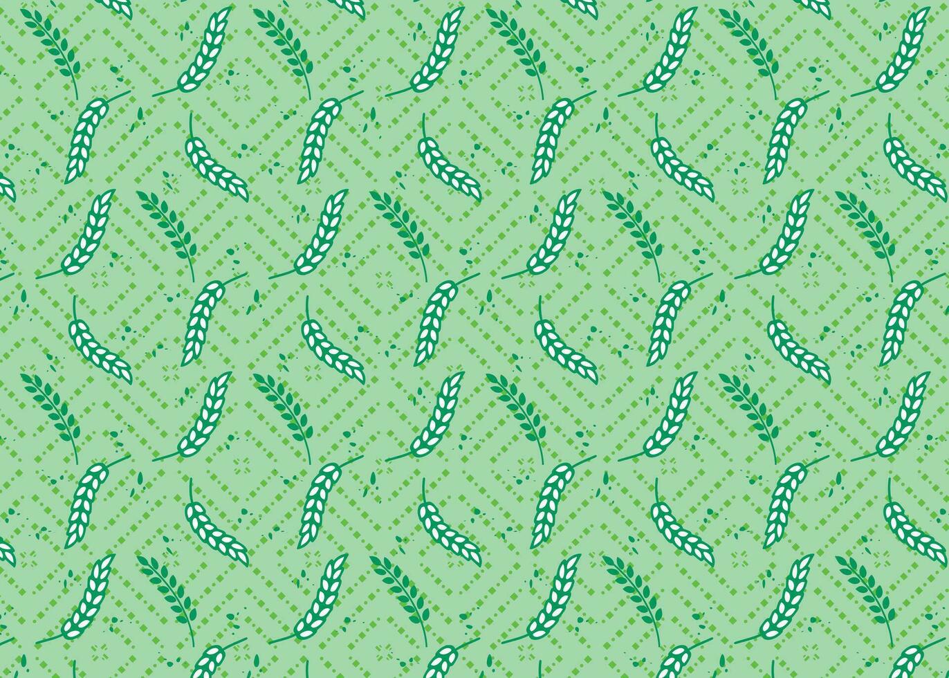 Seamless Wheat Pattern Vector design. Wheat patern. Illustration. Illustration Seamless Wheat Pattern for wrapping paper. background, textile. PRO VECTOR