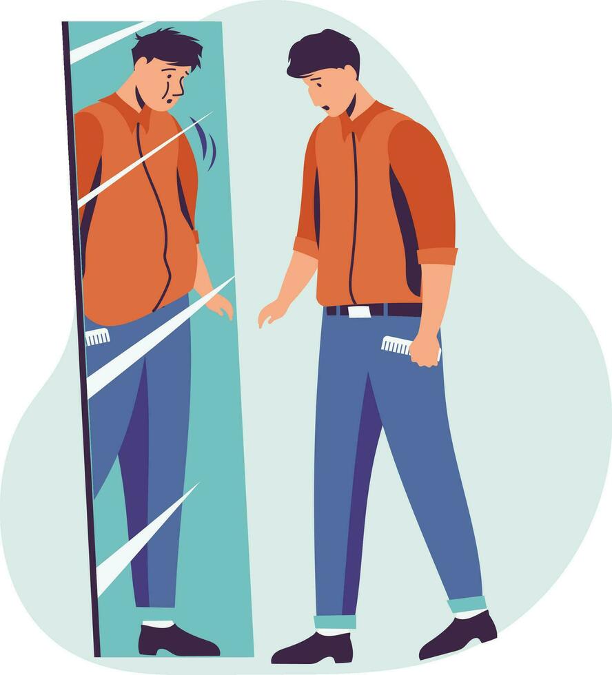 High self-esteem illustration vector