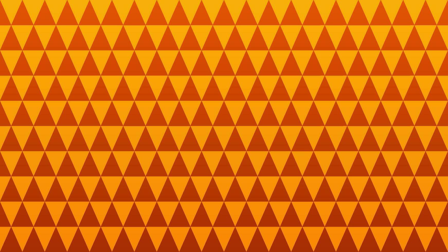 Autumn pattern vector illustration. Triangle pattern with gradient fall color. Fall season pattern for background, texture, decoration or wrapping. Triangles texture with shiny brown and orange