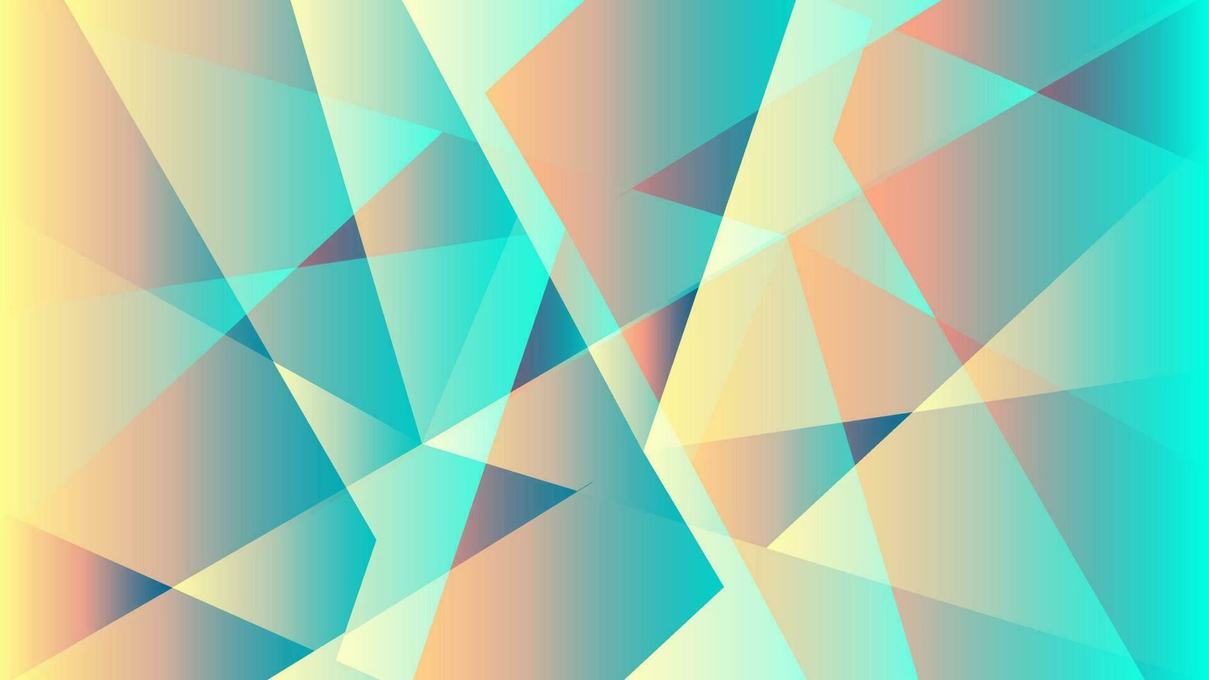 Abstract Colorful Geometry Background vector