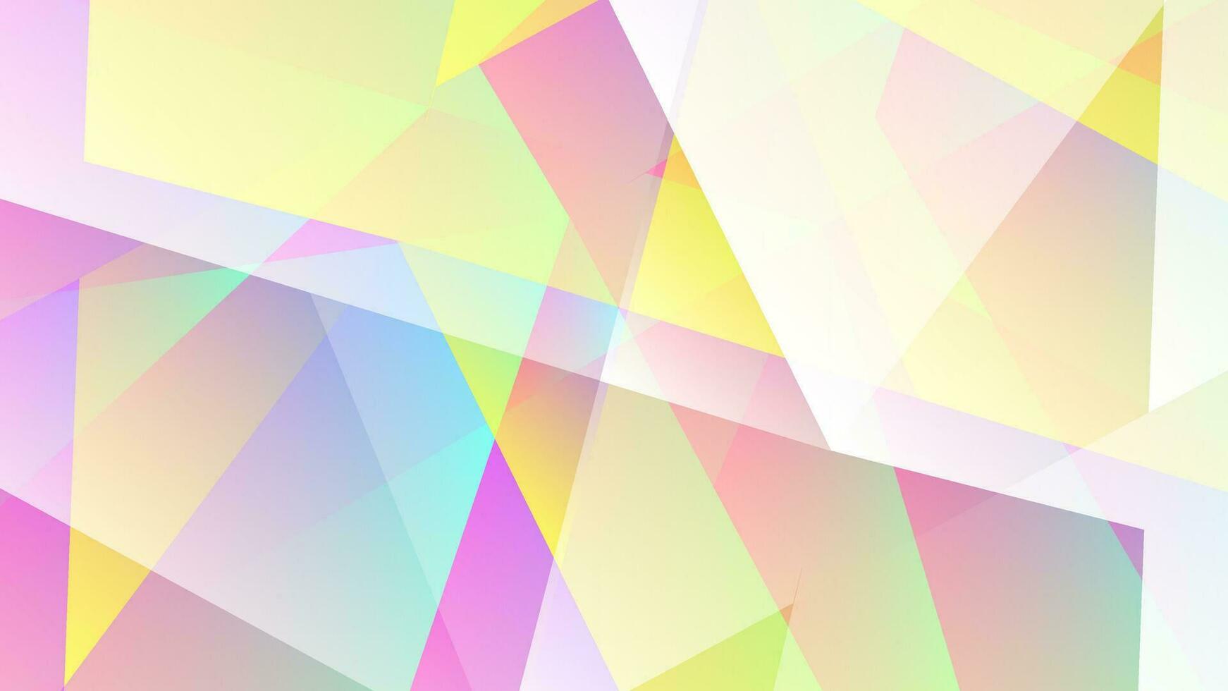 Abstract Colorful Geometry Background vector