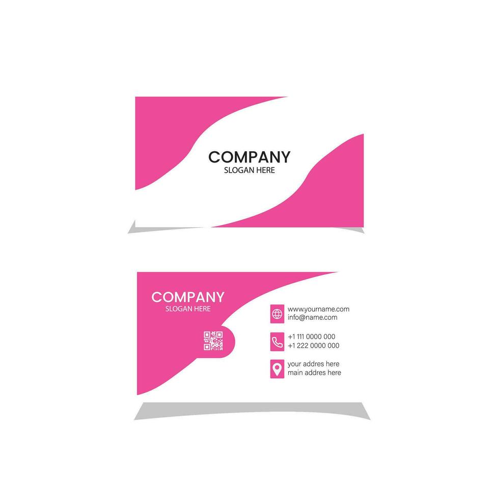 Clean Business Card vector