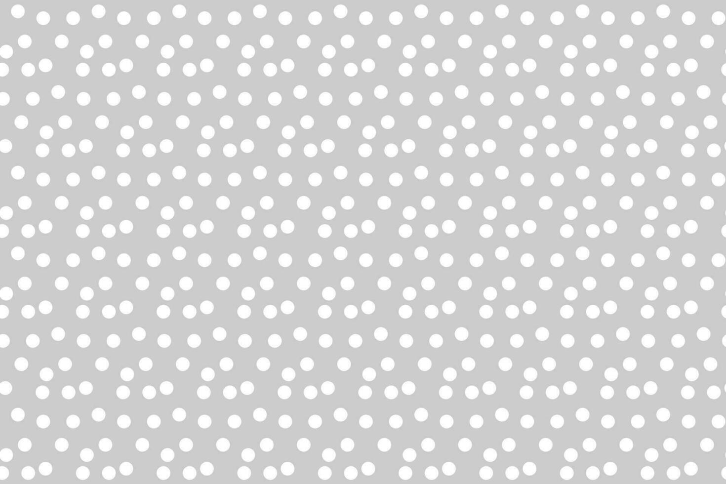 Light gray background scattered dots polka seamless pattern vector