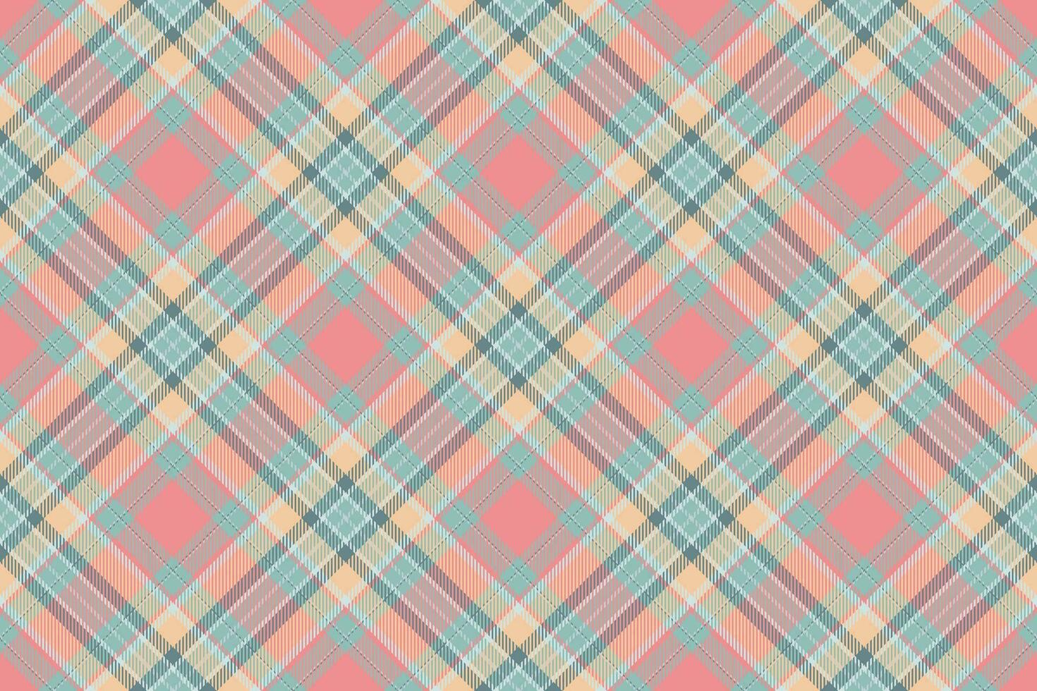 vector de patrón de cuadros sin costuras de tartán escocia. tela de fondo retro. textura geométrica cuadrada de color de verificación vintage.