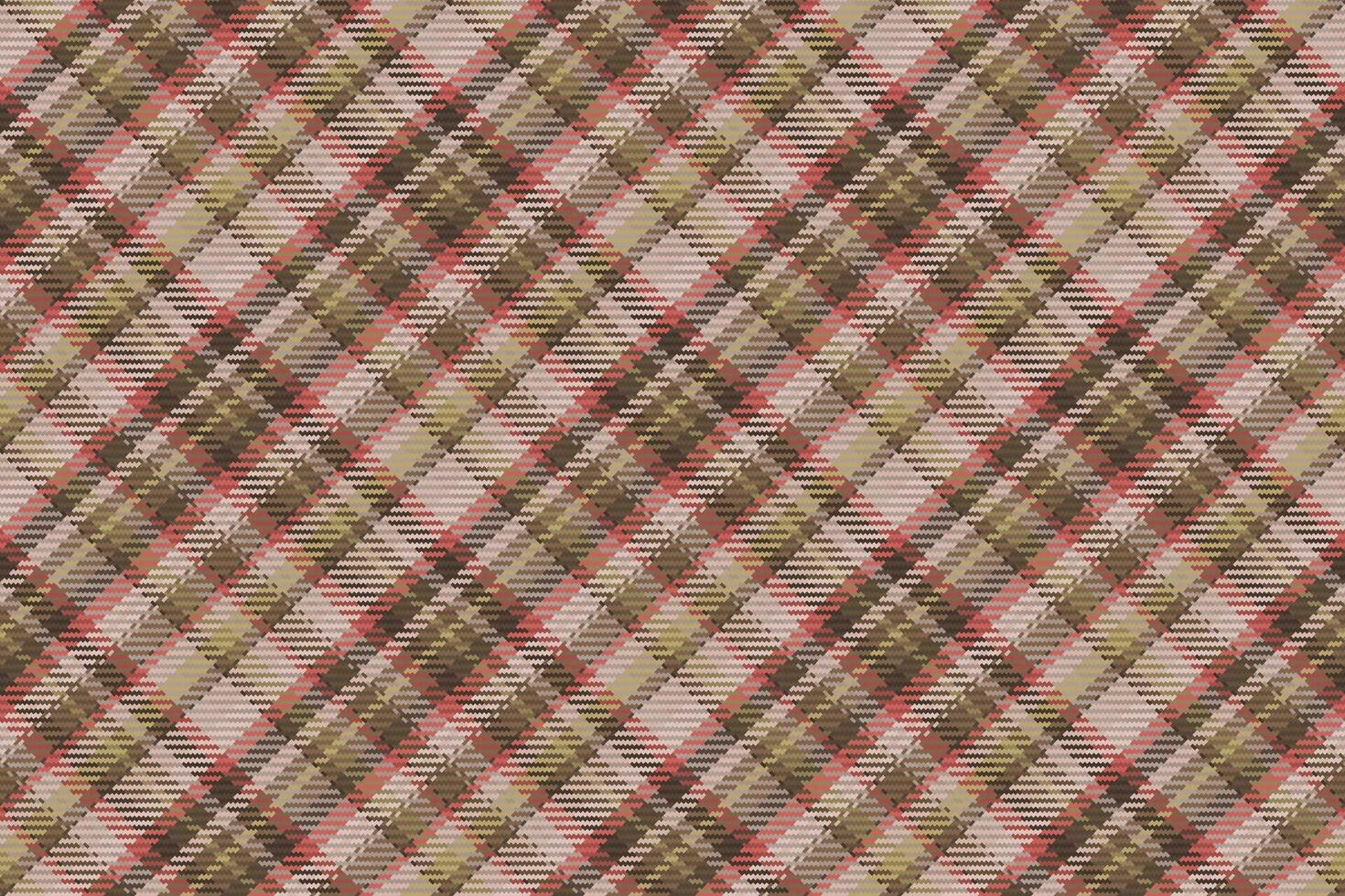 Seamless pattern of scottish tartan plaid. Repeatable background with check fabric texture. Vector backdrop striped textile print.