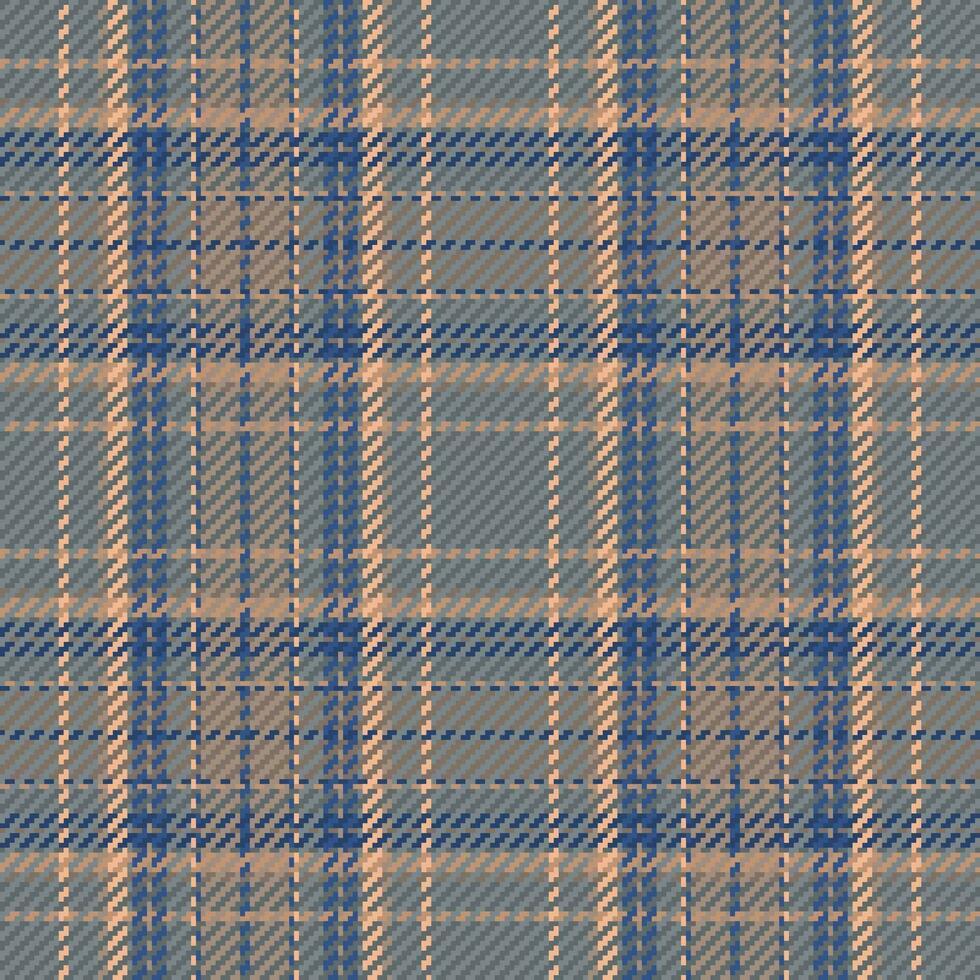 Seamless pattern of scottish tartan plaid. Repeatable background with check fabric texture. Vector backdrop striped textile print.