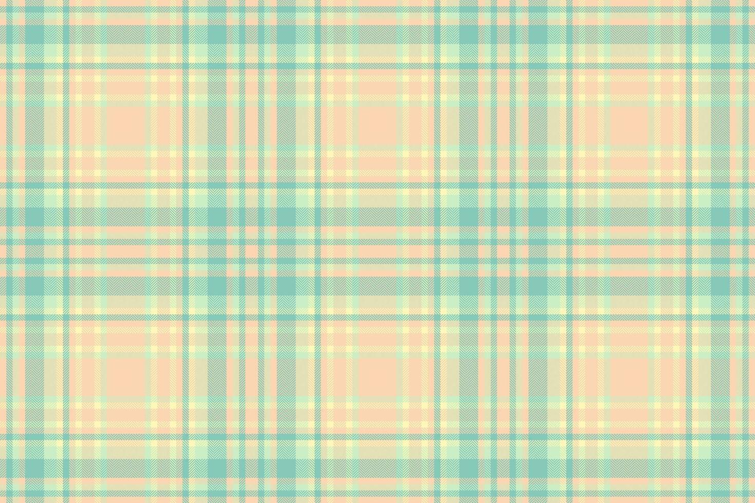 Fabric texture seamless of textile plaid vector with a background tartan check pattern.