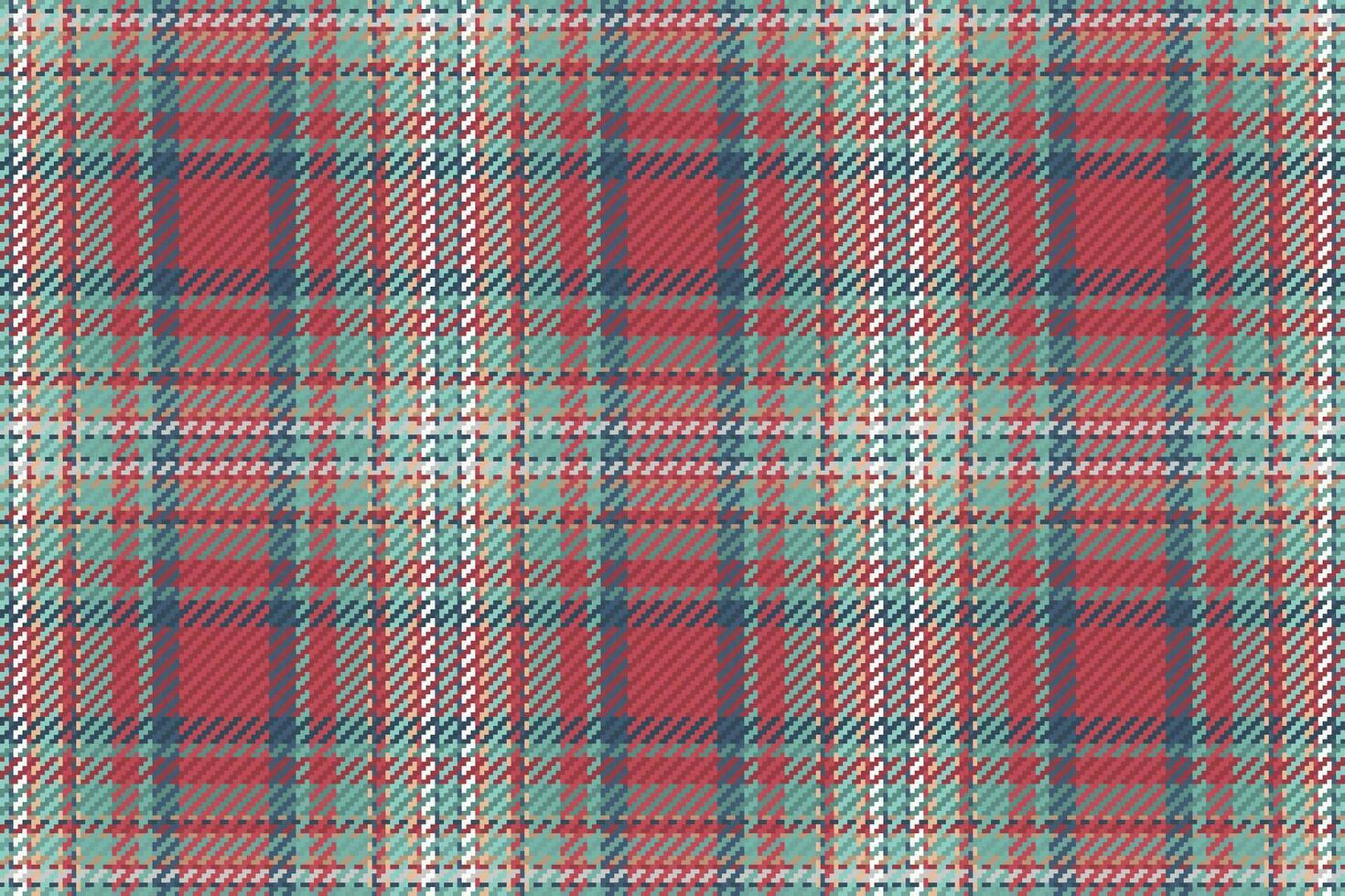 Seamless pattern of scottish tartan plaid. Repeatable background with check fabric texture. Vector backdrop striped textile print.