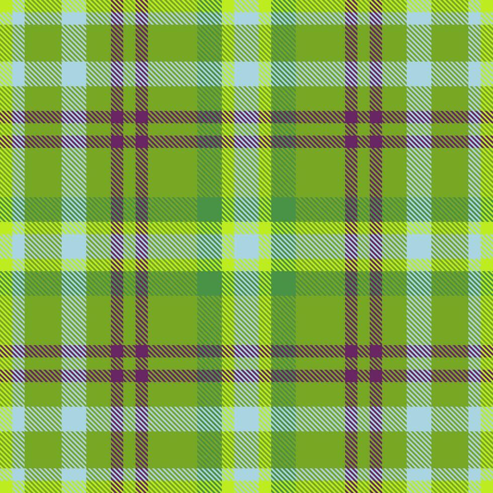 Texture background pattern of fabric check textile with a seamless vector plaid tartan.