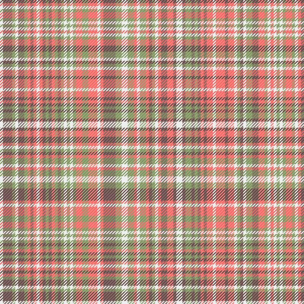 Plaid fabric tartan of seamless texture vector with a textile background pattern check.