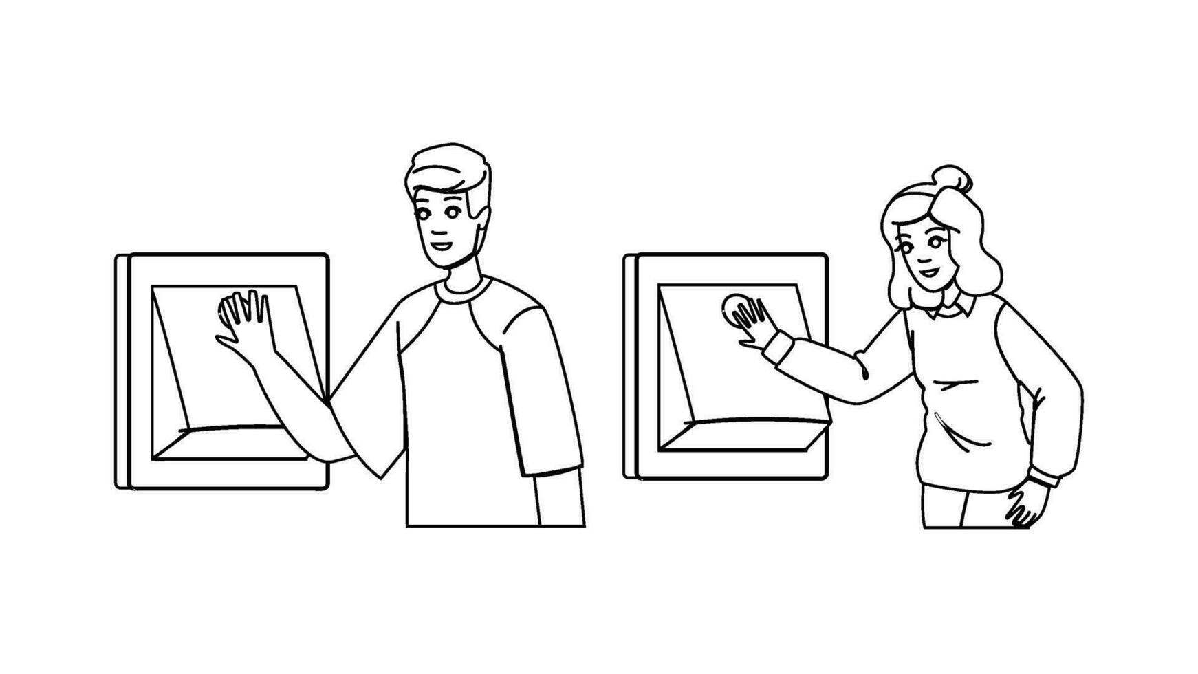 technology switch on off vector