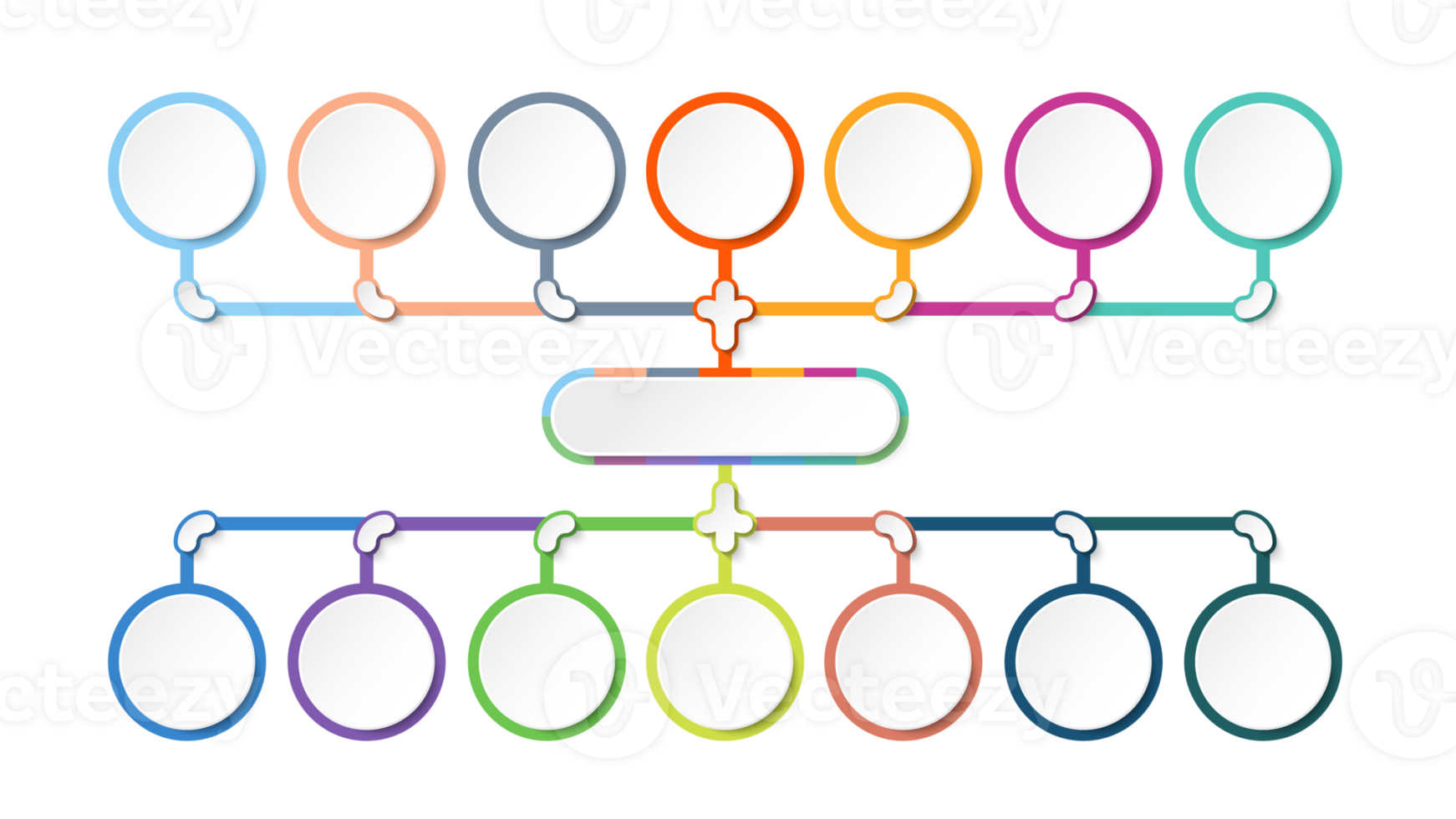 Infographic process design 14 options or steps. png