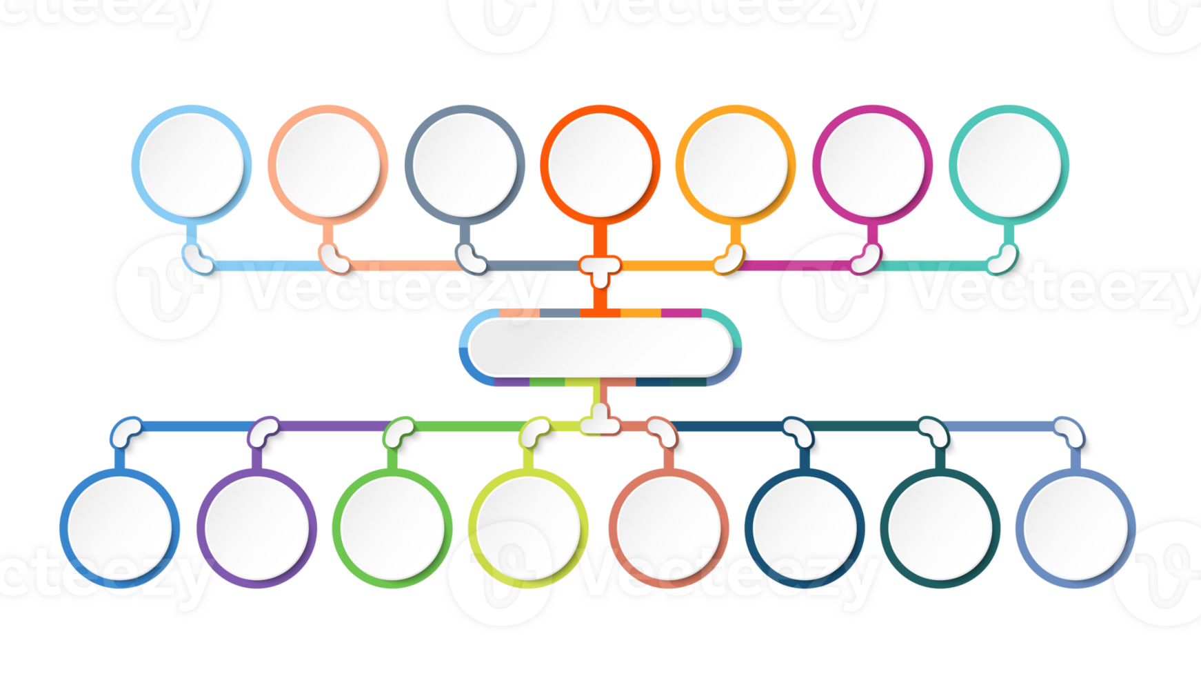Infographic process design 15 options or steps. png