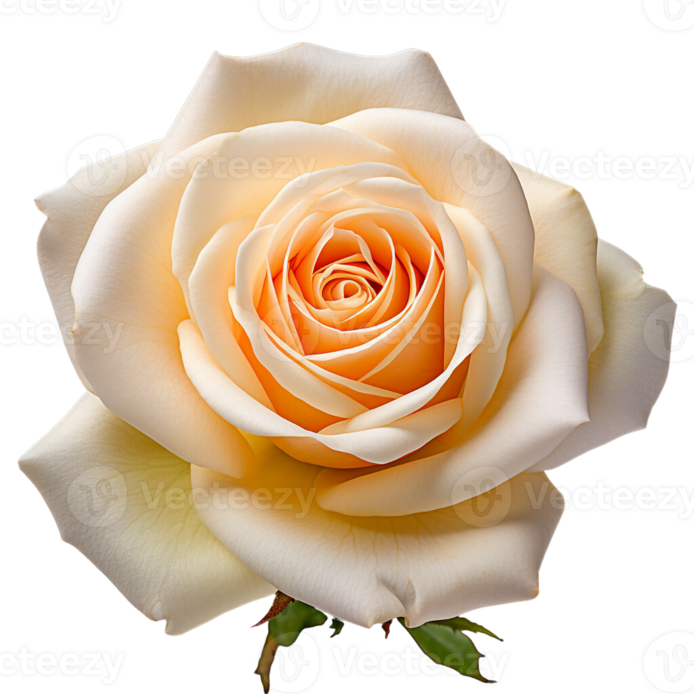 ai generiert Rose Blume Clip Kunst einstellen Rot, Gelb, Weiß Makro Schuss mit transparent Hintergrund zum Valentinstag Tag png