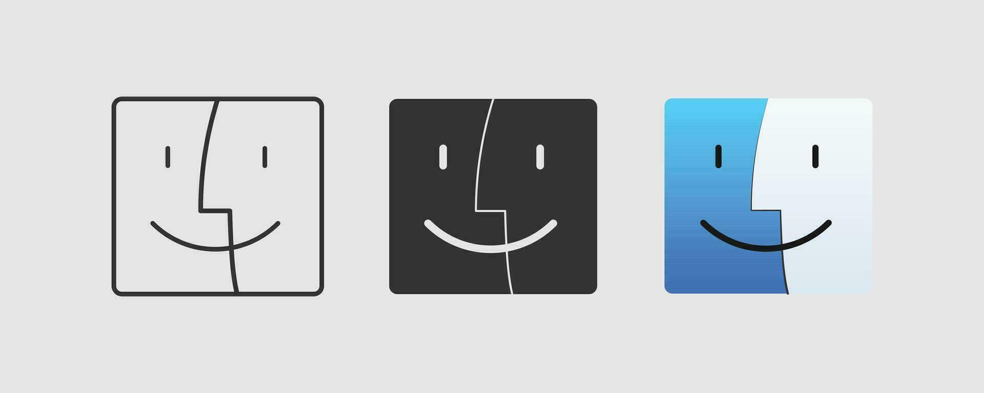 Finder Icon Vector Art, Icons, and Graphics for Free Download