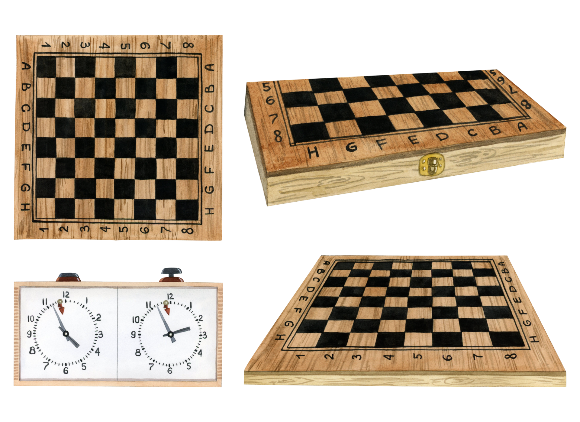 Empty Chessboard PNG Clipart - Best WEB Clipart