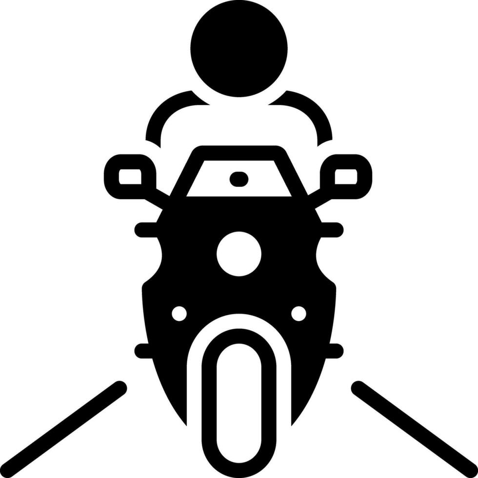 solid icon for ride vector