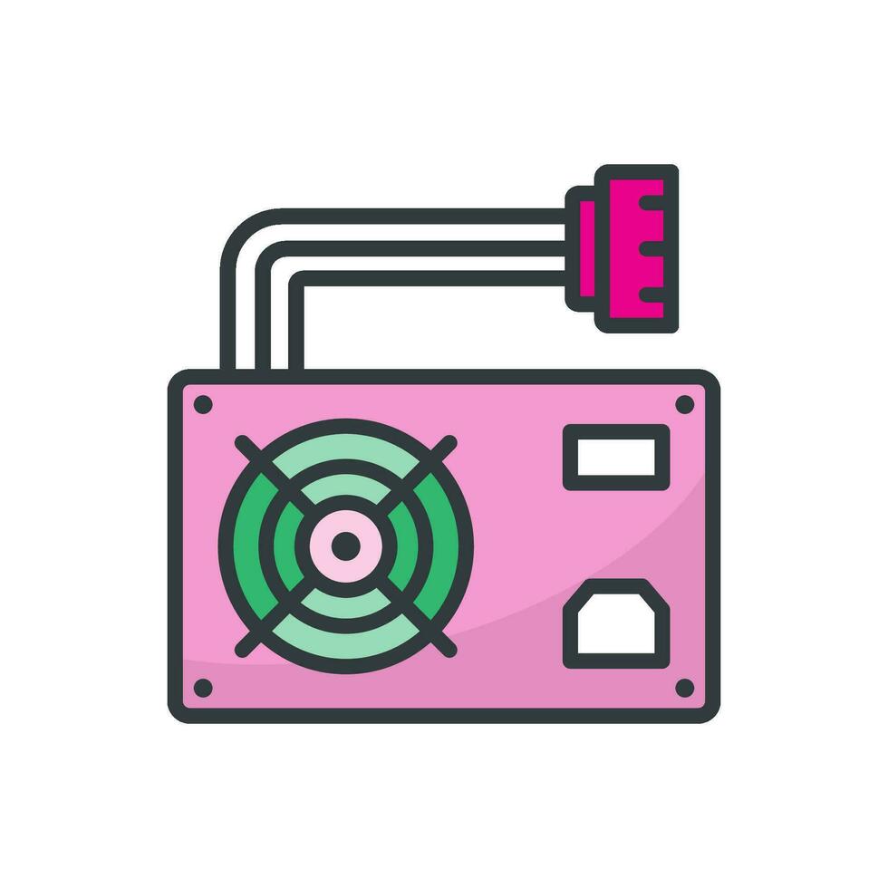 Power Supply icon vector design templates simple and modern