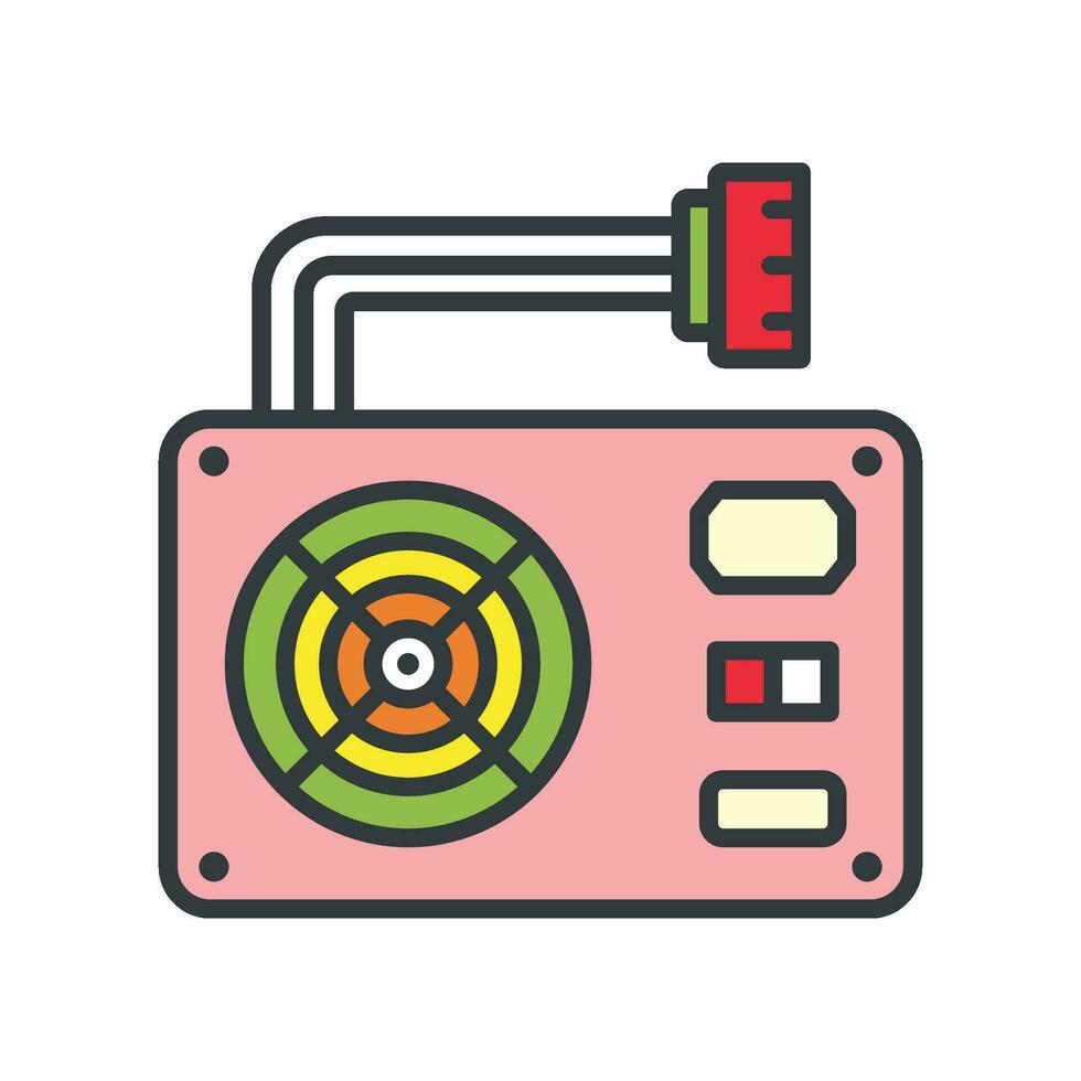 Power Supply icon vector design templates simple and modern