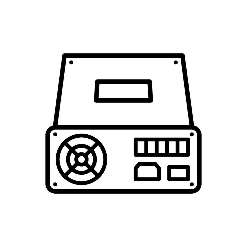 Power Supply icon vector design templates simple and modern