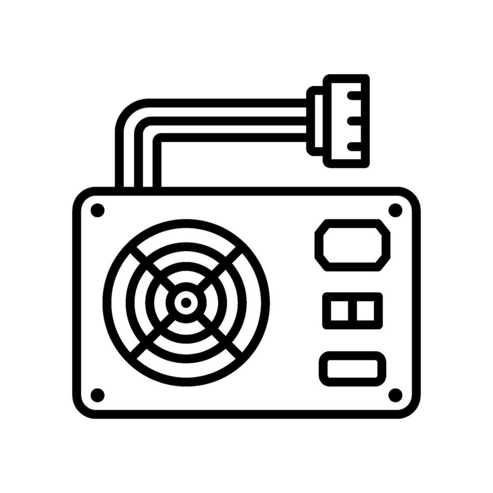 Power Supply icon vector design templates simple and modern