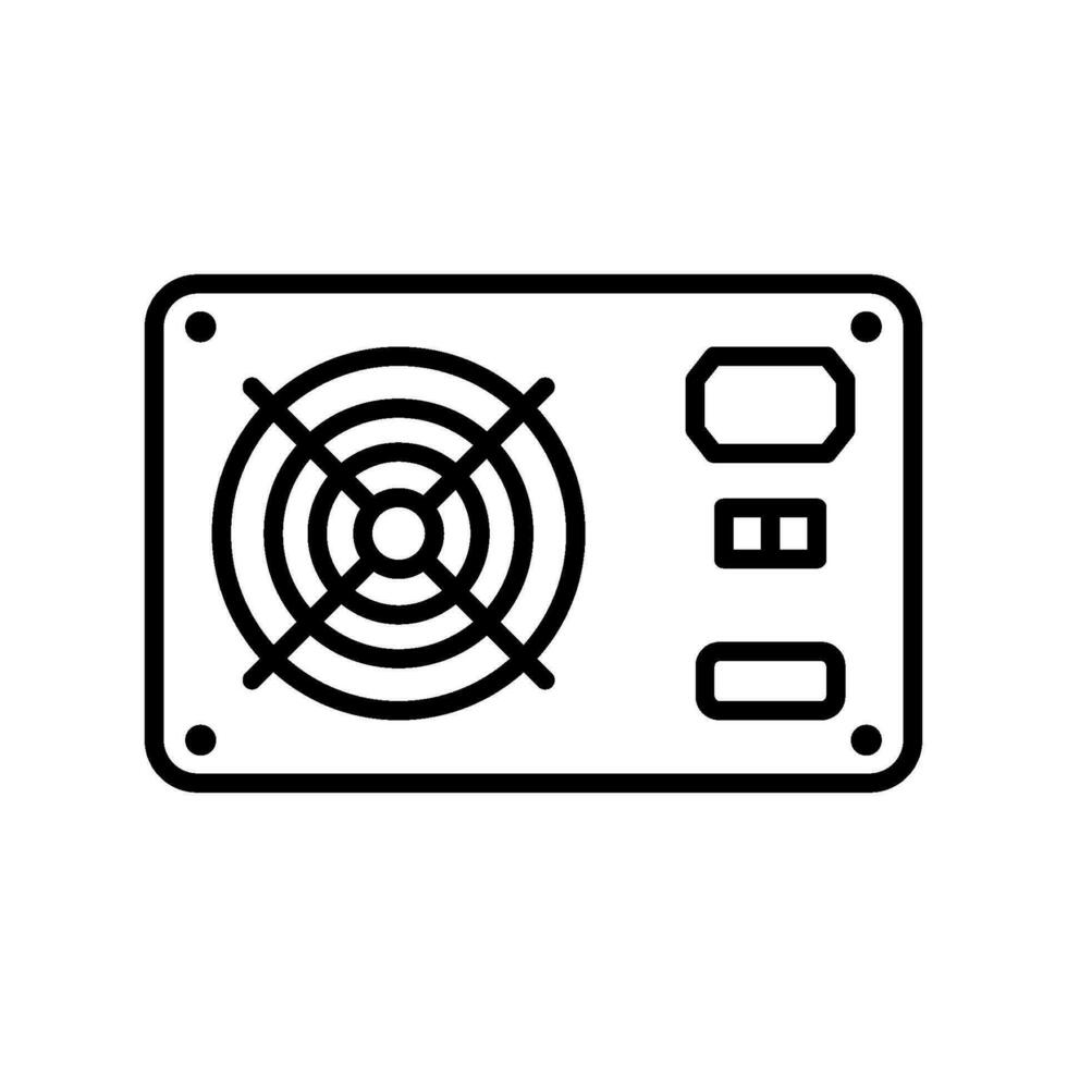 Power Supply icon vector design templates simple and modern