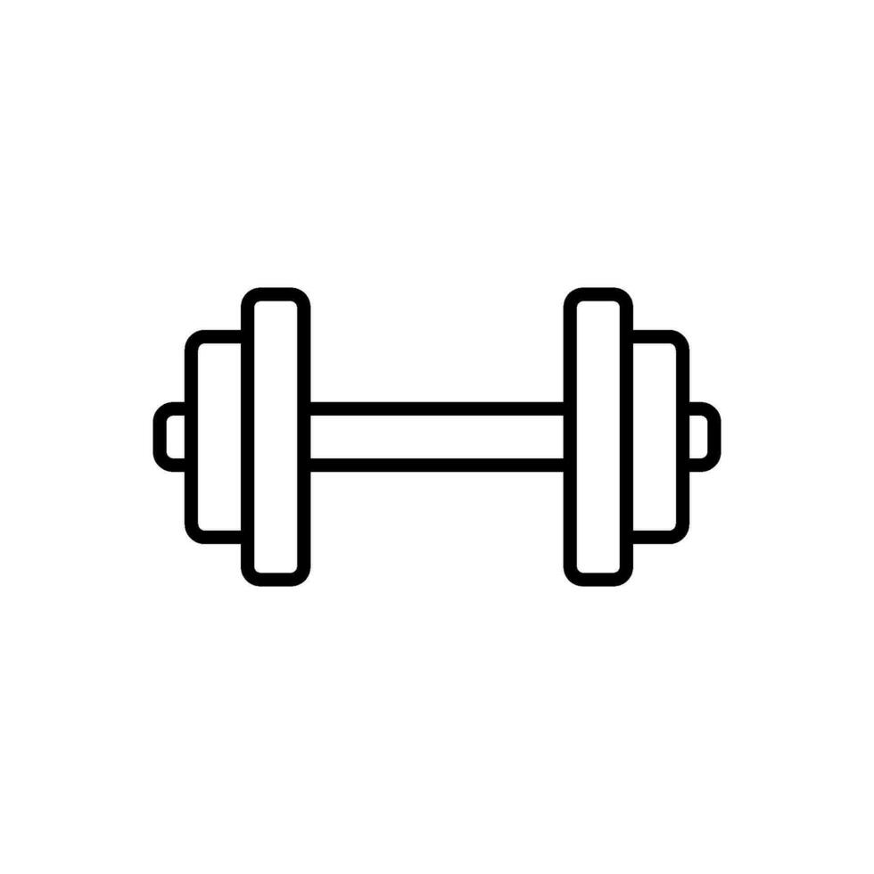 Dumbbell icon vector design templates simple and modern