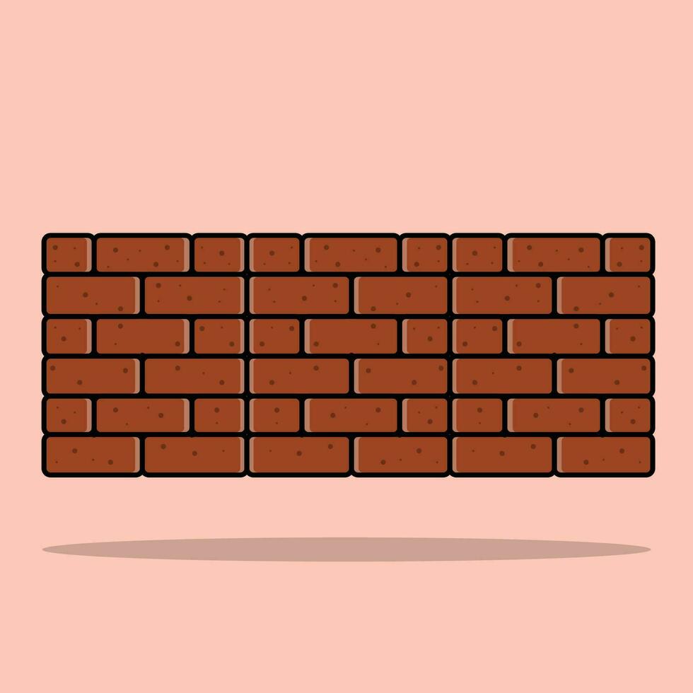 The Illustration of Wall Game vector