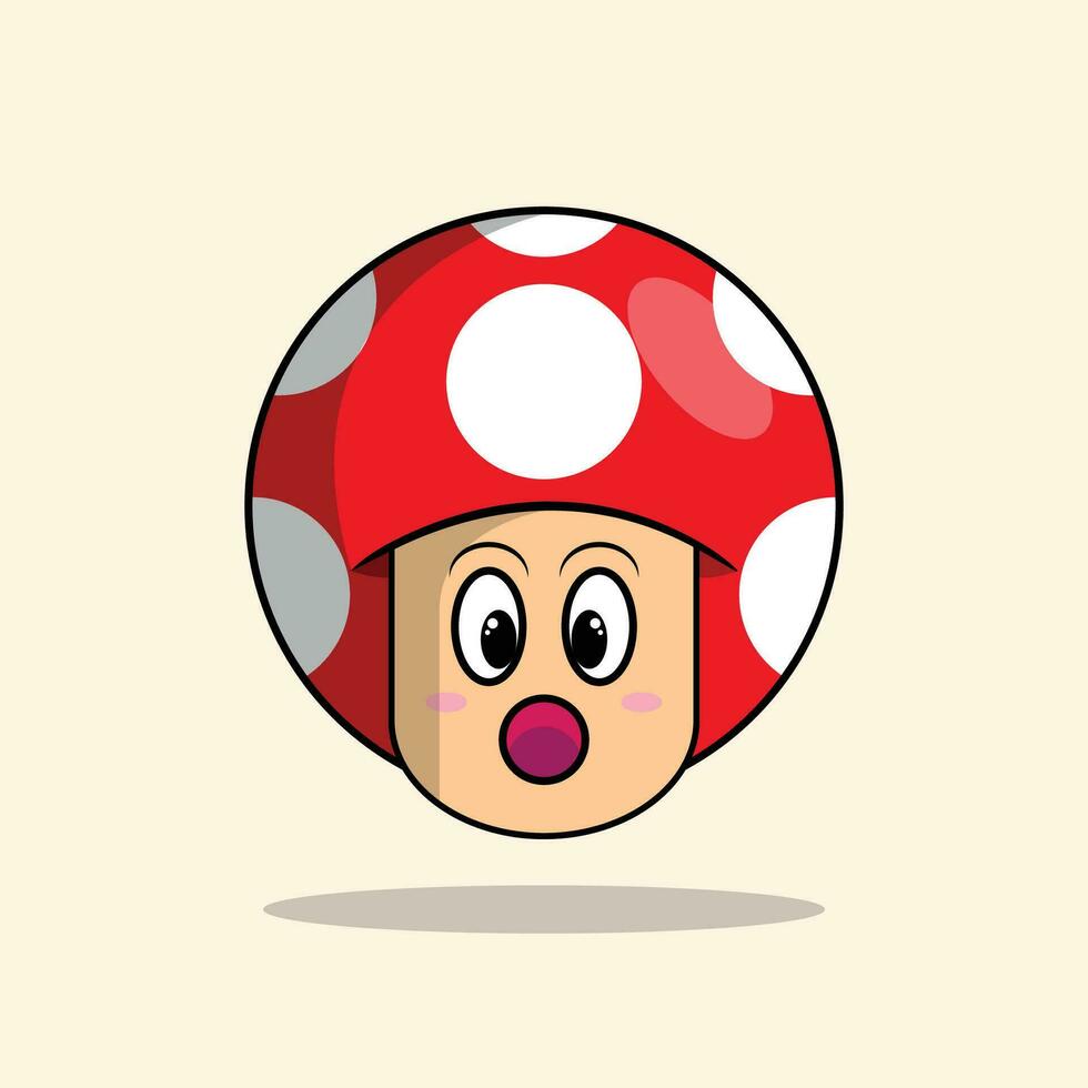 The Illustration of Mushroom Boy Game vector