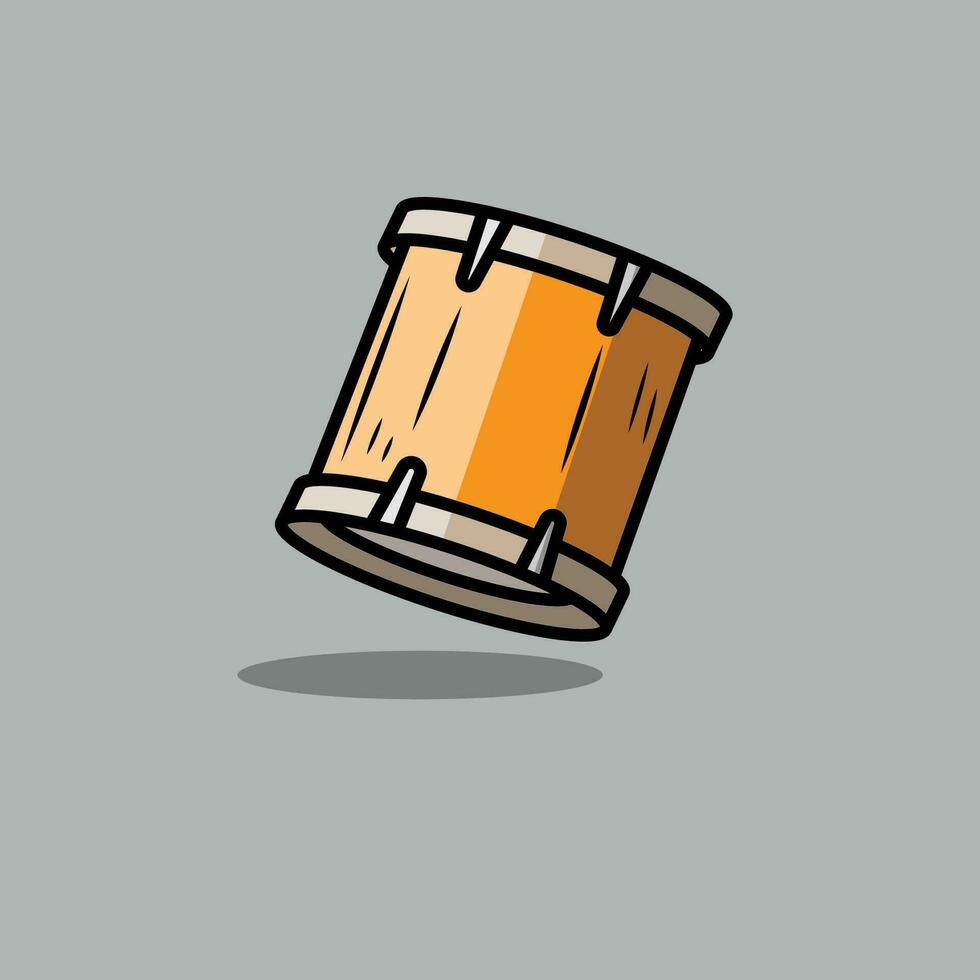 The Illustration of Tomb Drum vector