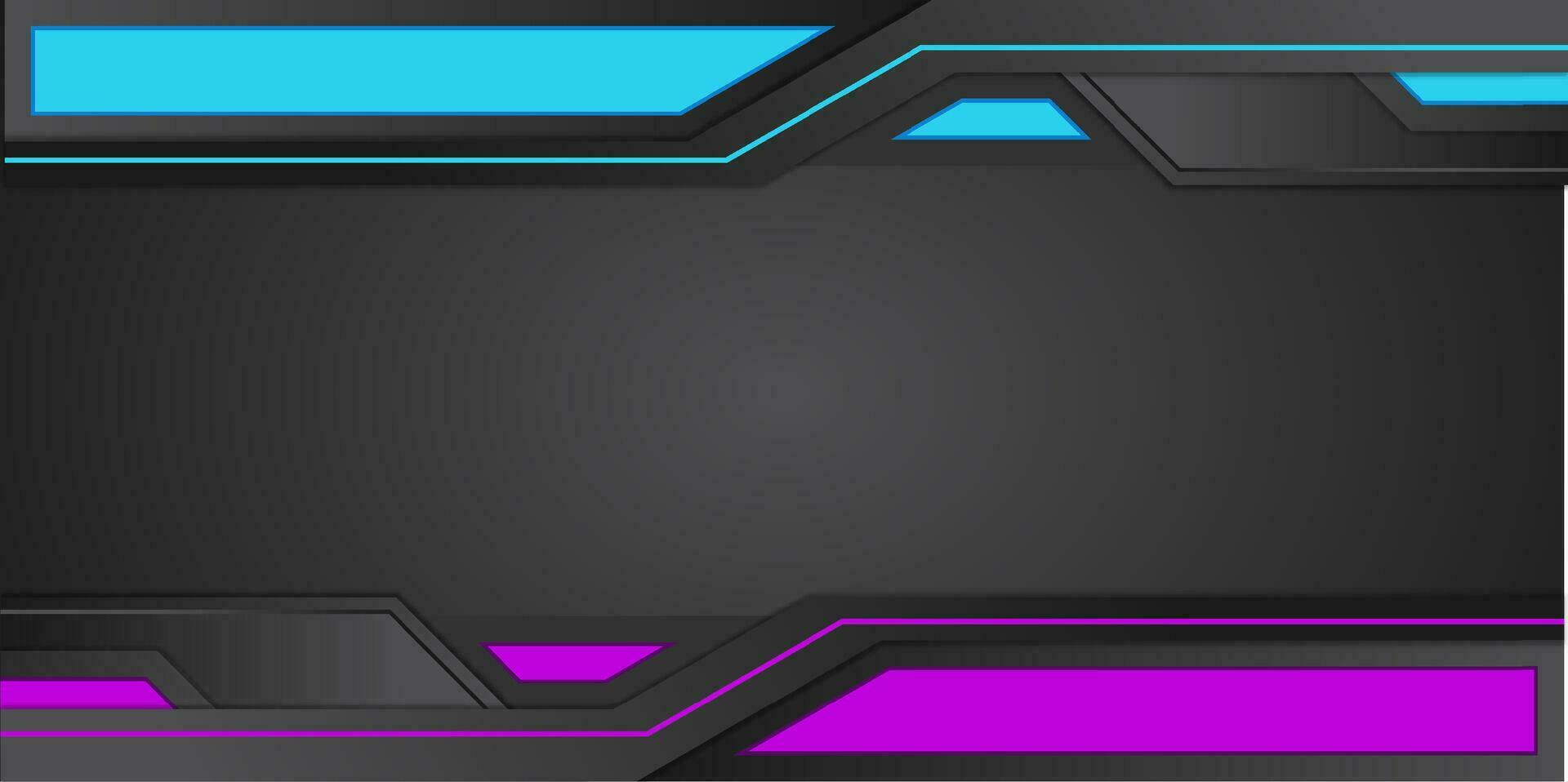 gaming background for banner, frame. modern futuristic design vector