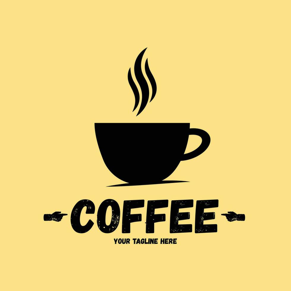 Coffee Logo Design, Coffee Cup Logo, Coffee logo vector