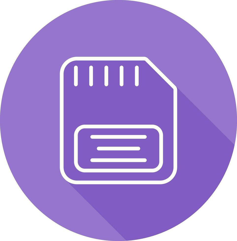 Memory Card Vector Icon