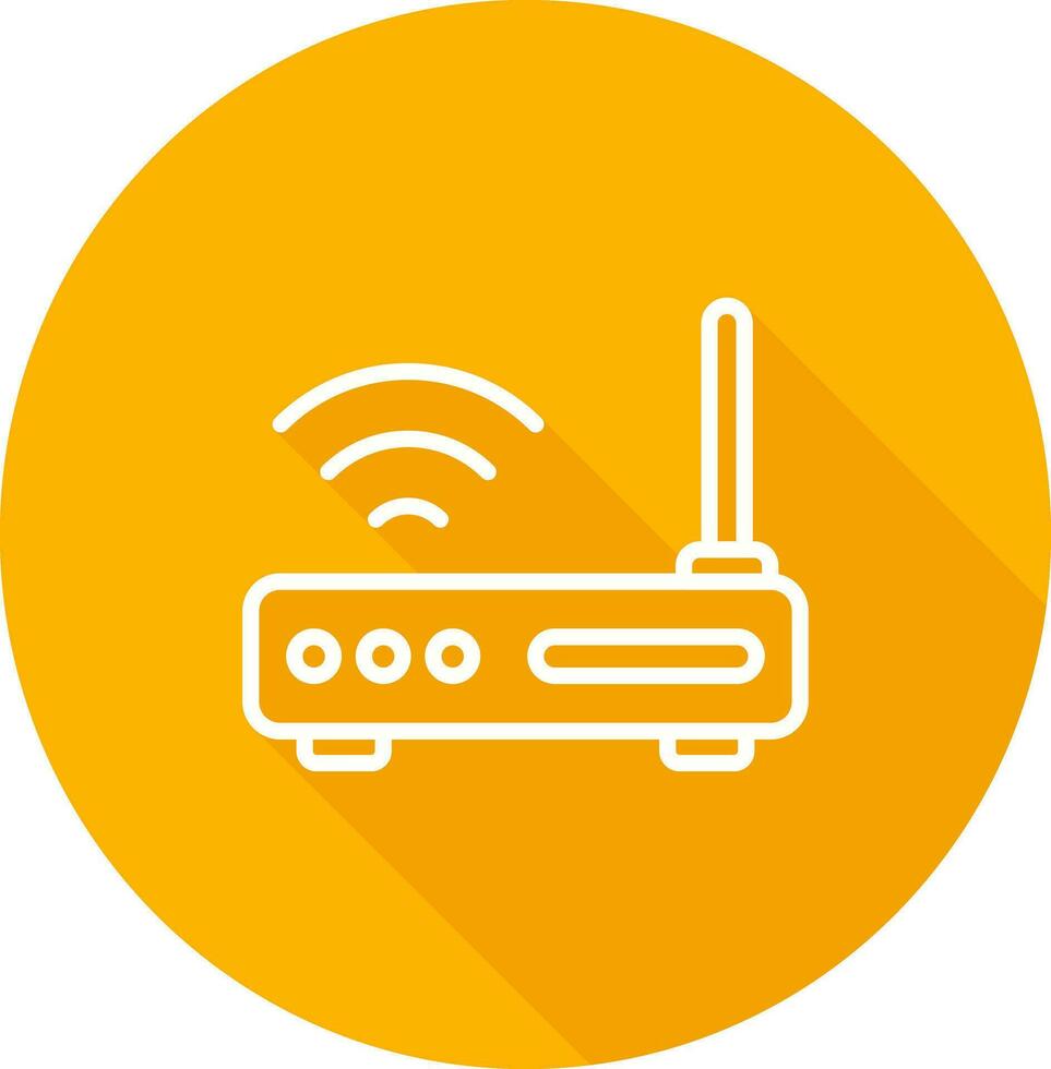 Wi-Fi Router Vector Icon