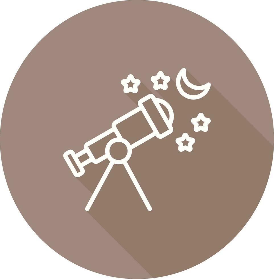 icono de vector de astronomía