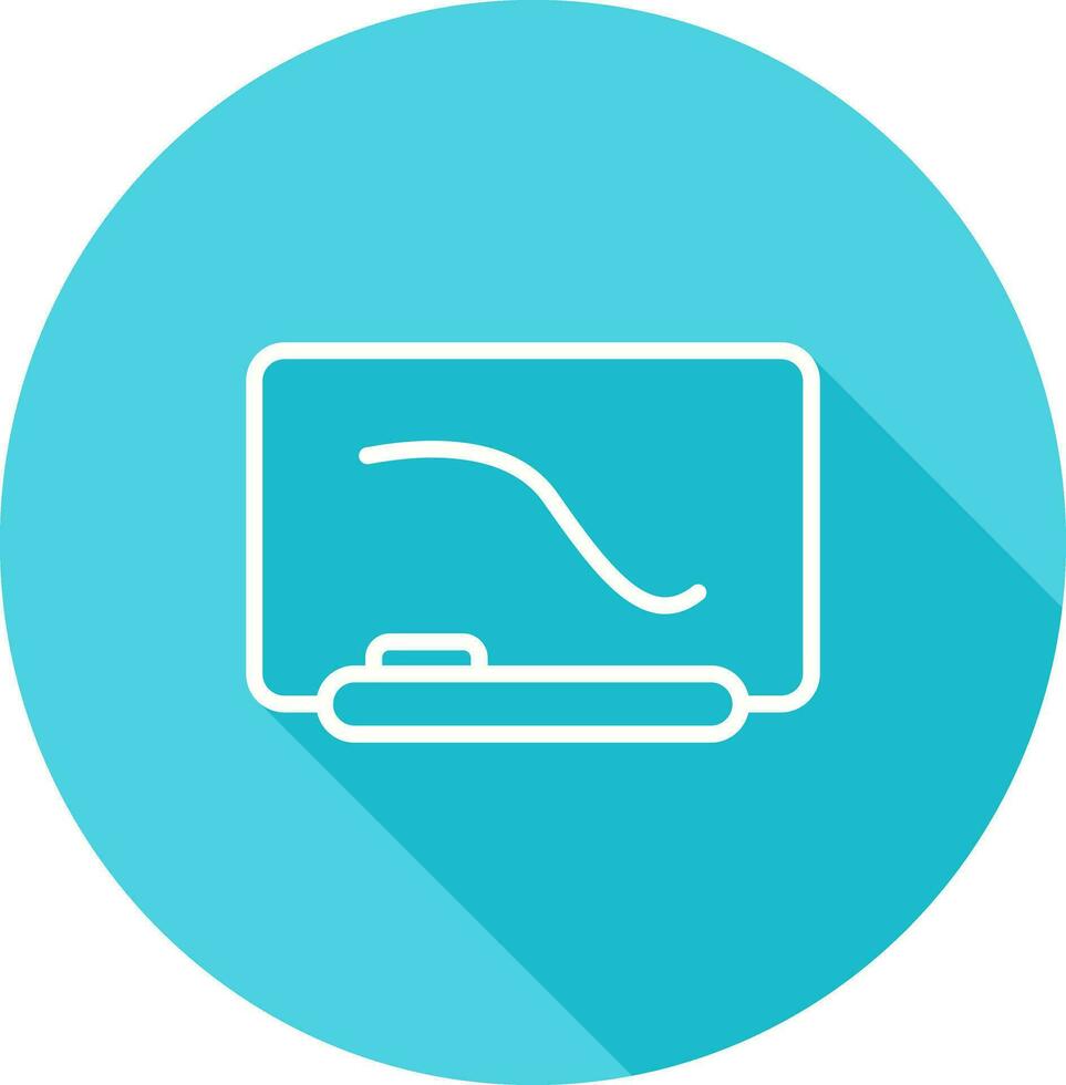 Interactive Whiteboard Vector Icon