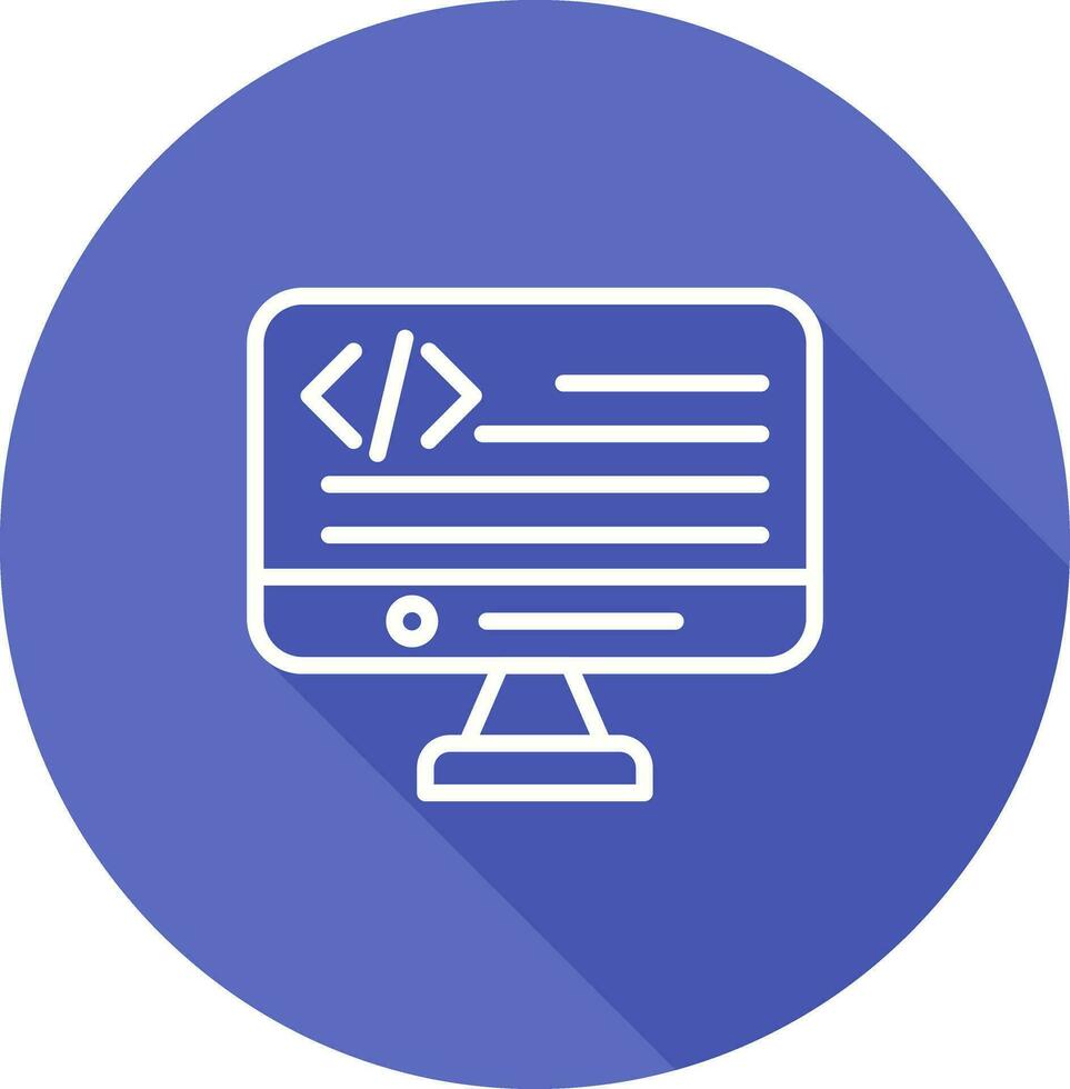 Programming Language Vector Icon