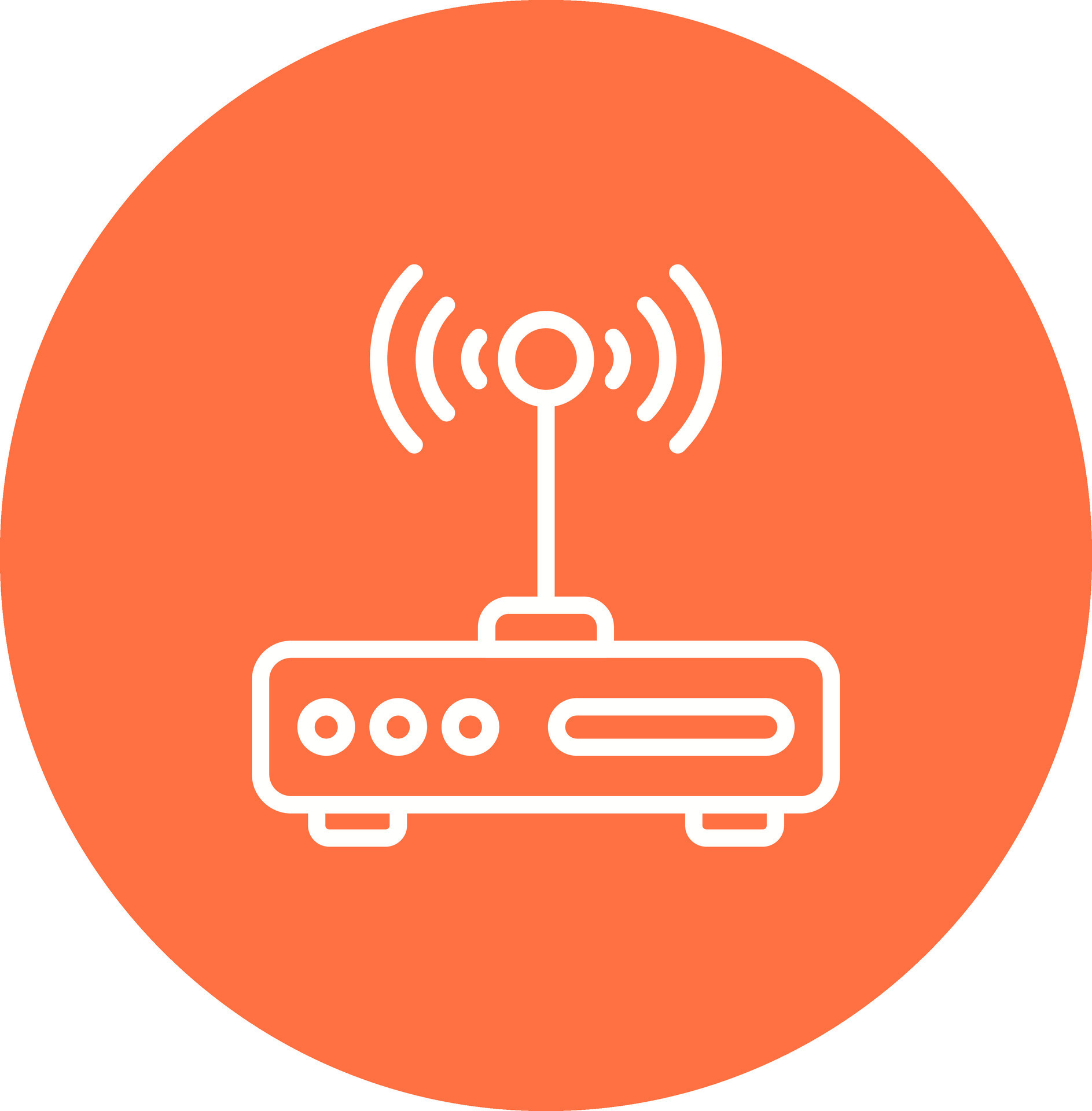 WiFi Access Point Vector Icon 28155570 Vector Art at Vecteezy