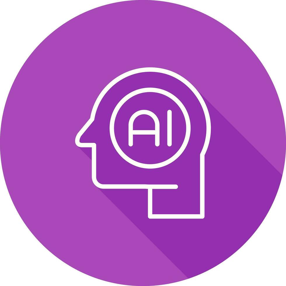 Artificial Intelligence Vector Icon