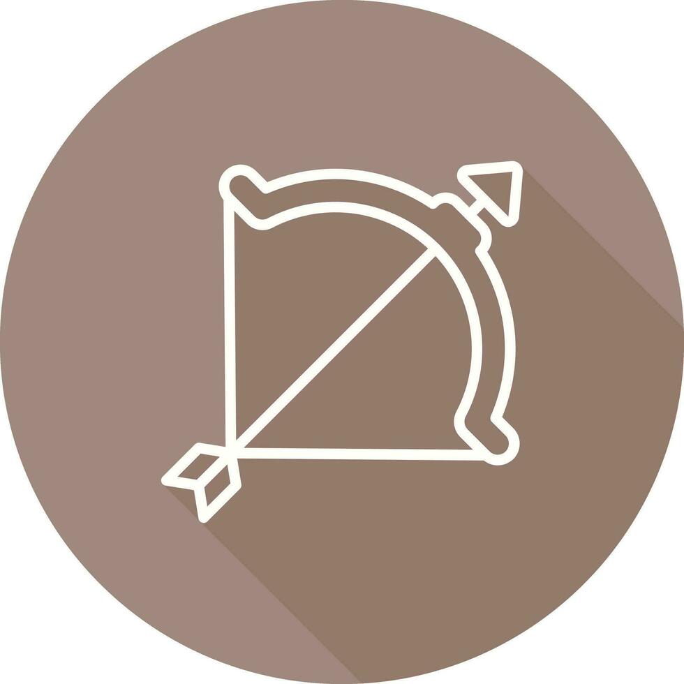 Bow and arrow Vector Icon