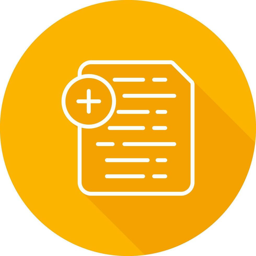Document Insert Icon Vector Icon