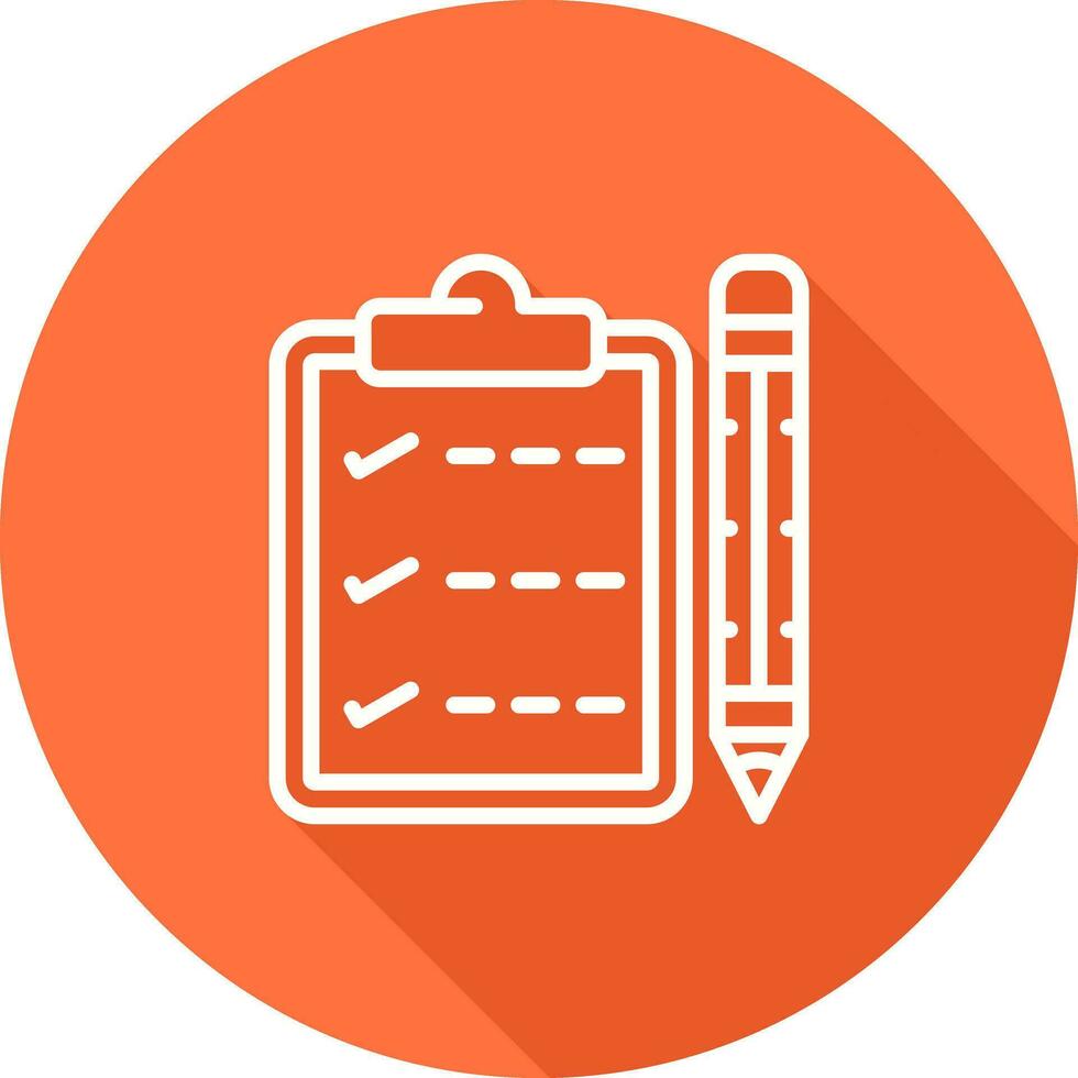 Writing pad Vector Icon