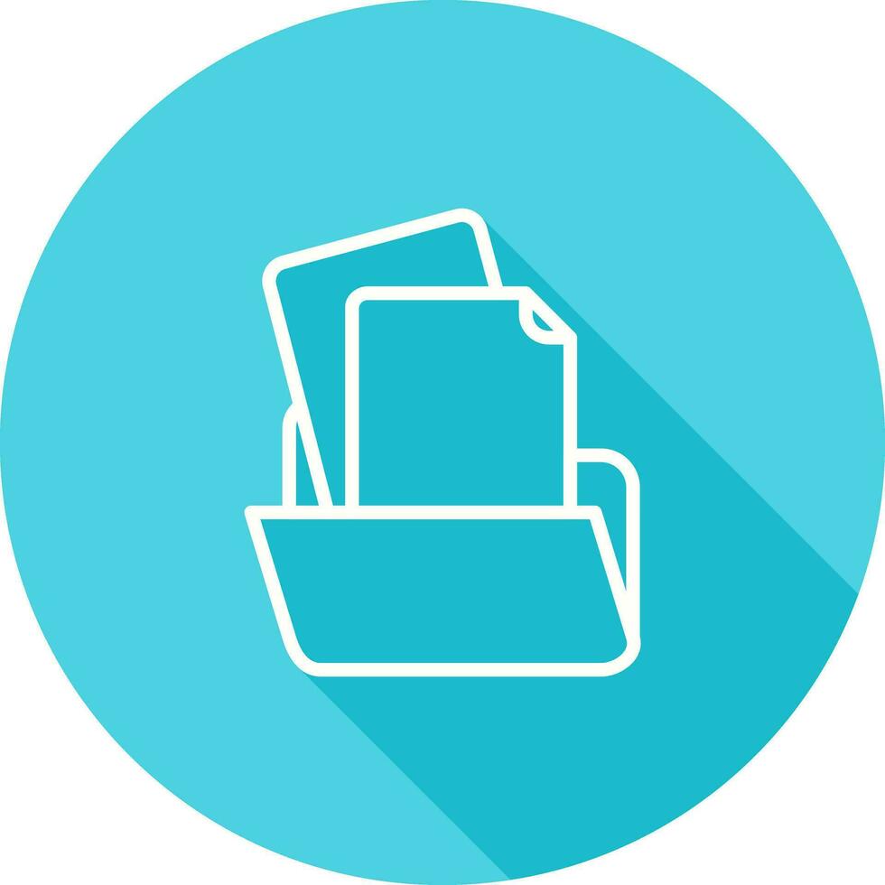 icono de vector de documento