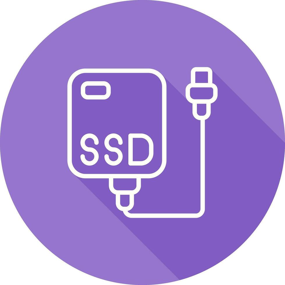 External SSD Vector Icon